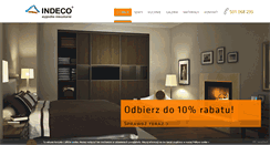 Desktop Screenshot of meble-indeco.pl